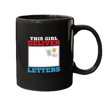 Discover Postal Worker Mail Lady Delivery Mail Escort Mugs