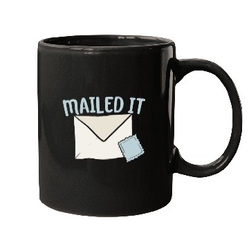 Discover Mailed It Postal Worker Mailman Mail Escort Mugs