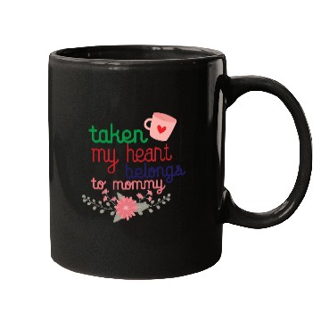 Discover my heart belongs to mommy Mugs