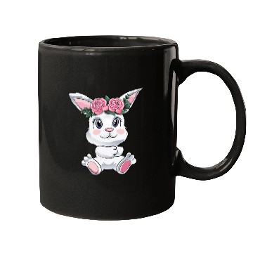 Discover Easter Bunny Cute bunny Flowers Eggs Mugs