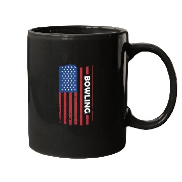 Discover Sport Us Flag Bowling Mugs