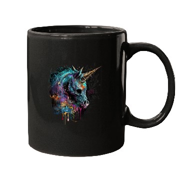 Discover dark unicorn love Mugs