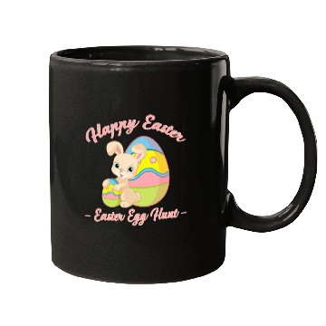 Discover Happy Easter Egg Hunt Bunny Gift Mugs