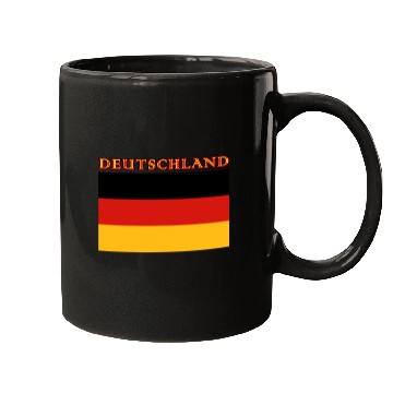 Discover Deutschland Flag Germany Souvenir Mugs