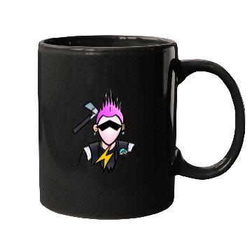 Discover Lightning Punk Mugs