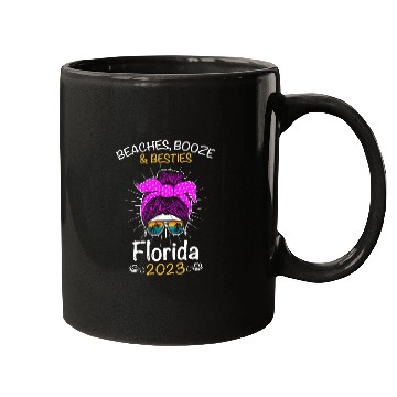 Discover Beaches Booze Besties Florida 2023 Spring Break Mugs