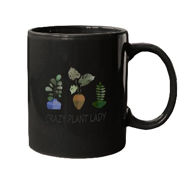 Discover Crazy plant lady Mugs