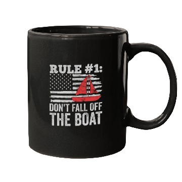 Discover Don't Fall Off The Boat Funny Sailing Mugs