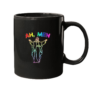 Discover LGBTQ Jesus Mugs Religious Ah, MEN Mugs