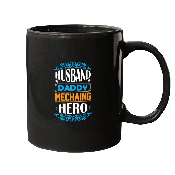 Discover Husband daddy mechaing hero Mugs