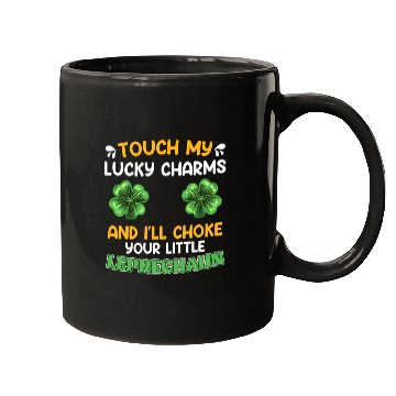 Discover Funny St. Patrick's Day saying Lucky Charms Mugs