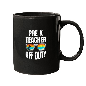 Discover Preschool kindergarten educator off duty teacher Mugs