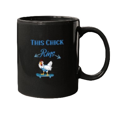 Discover Runs Saying Running Chicken Mugs