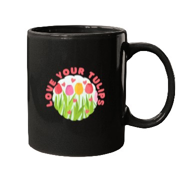 Discover Tulip Gardening Tulips Mugs