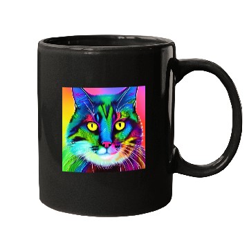 Discover Colorful Realistic Cat Mugs