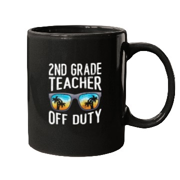 Discover Second grade class teacher off duty school teacher Mugs