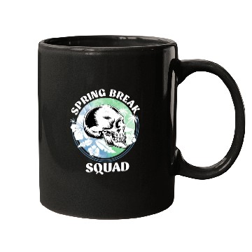 Discover Spring Break Squad Summer Vacation Spring Break Mugs