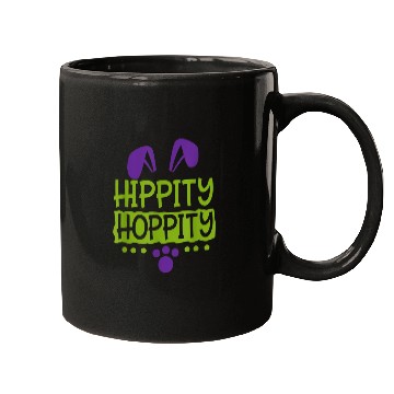 Discover Cute Sunday School or Egg Hunt Hippity Hoppity Mugs