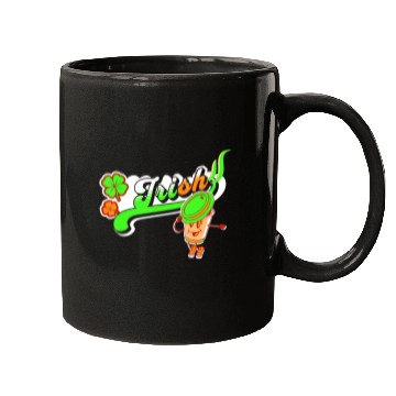 Discover Irish Creamer Coffee Lover Shamrock Clover Leprech Mugs