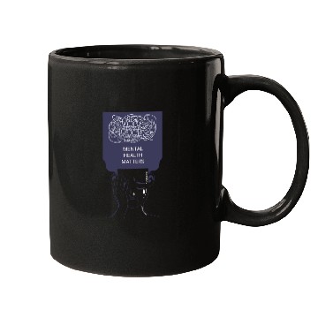 Discover mental health matter quote Mugs