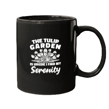 Discover Tulip Gardening Serenity Tulips Mugs