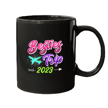 Discover Besties Trip 2023 Vacation Friends Spring Break Mugs