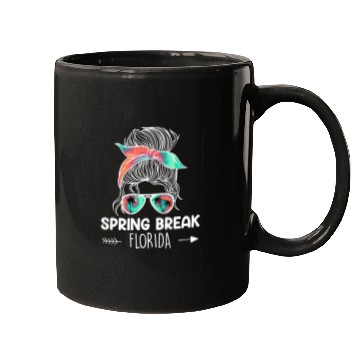 Discover Spring Break Florida off duty vacation teacher Mugs