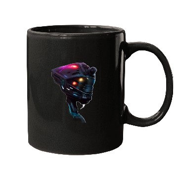 Discover sci-fi robot Mugs