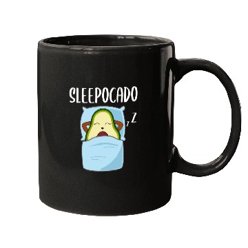 Discover Avocado Sleepshirt Pajamas Gift Mugs