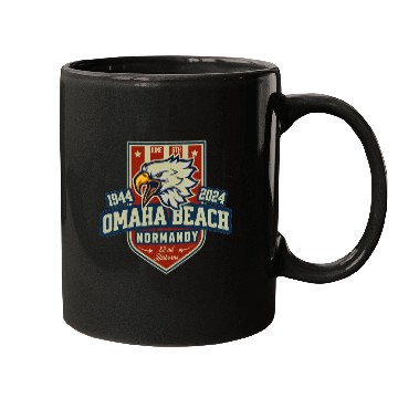 Discover Omaha Beach Normandy D DAY 80 th anniversary Mugs