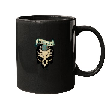 Discover PI Day Irrational Skull Design Teal Edition Mugs
