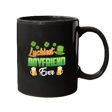 Discover Luckiest Boyfriend Ever St. Patrick's Day Mugs