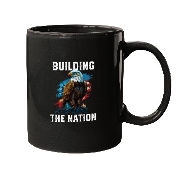 Discover Building the Nation American Bald Eagle America Mugs