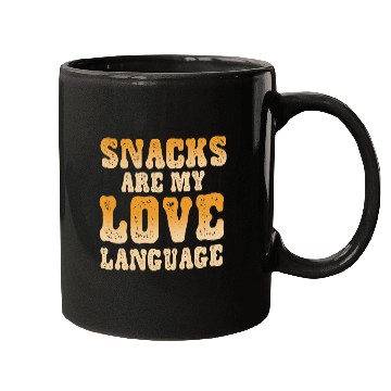 Discover Snacks Are My Love Language Mugs