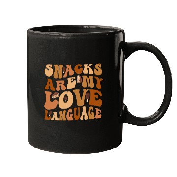 Discover Snacks Are My Love Language Mugs
