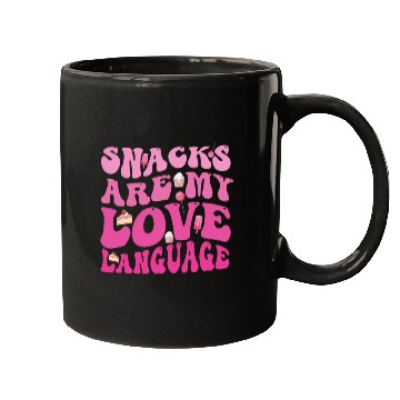 Discover Snacks Are My Love Language Mugs