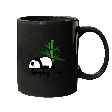 Discover Panda Sleeping Time Mugs