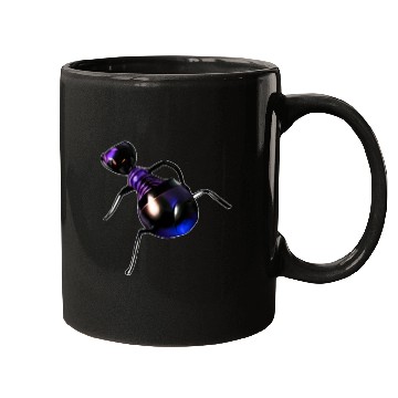 Discover purple robot ant Mugs