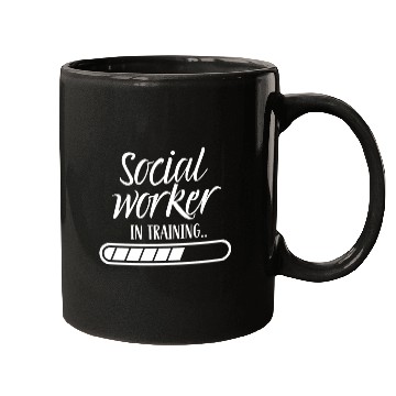 Discover Social Worker In Training Graduation Job Work Mugs