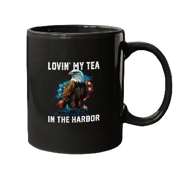 Discover Lovin My Tea In The Harbor Patriotic Tea Drinker Mugs