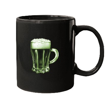 Discover beer mug green version 2 Mugs