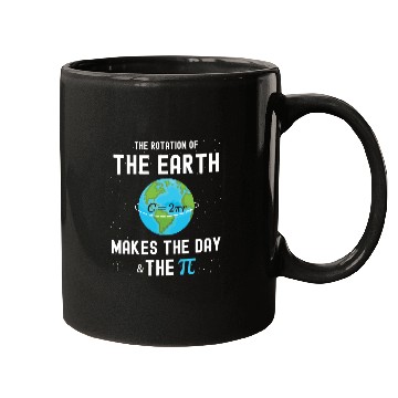 Discover Earth day and Pi day gift for math teachers 2023 Mugs