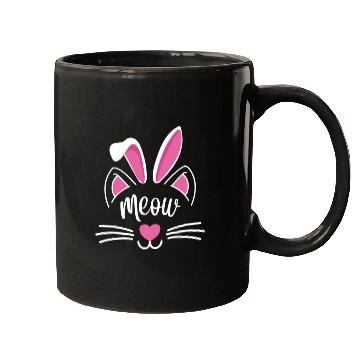 Discover Happy Easter Motif Easter Eggs Funny Easter Bunny Mugs