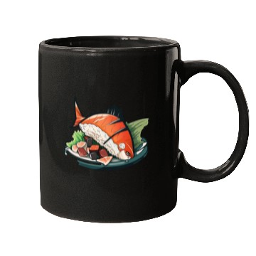 Discover Sashimi styled fish Mugs