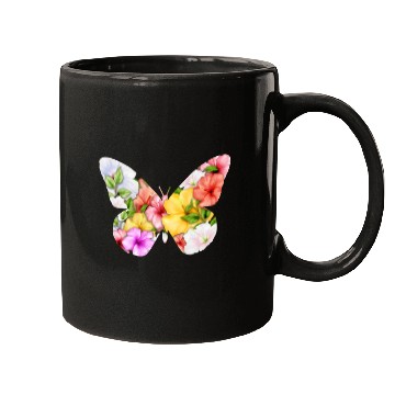Discover Coconut Girl Aesthetic Butterfly Hibiscus Mugs
