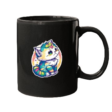 Discover Cute Chibi Kitten Mugs