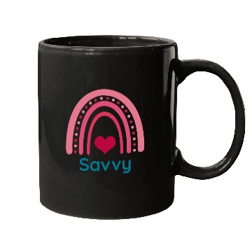 Discover Savvy Viva Magenta Boho Rainbow Mugs