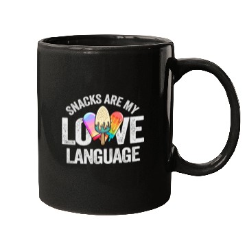 Discover Snacks Are My Love Language Mugs