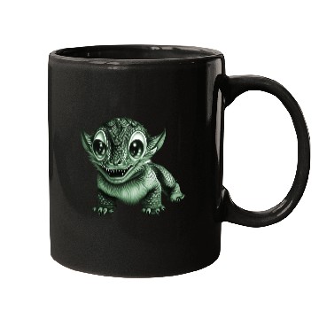 Discover baby dragon green Mugs