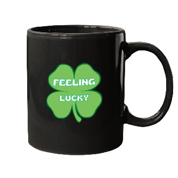 Discover FEELING lucky funny St. patty's day Mugs